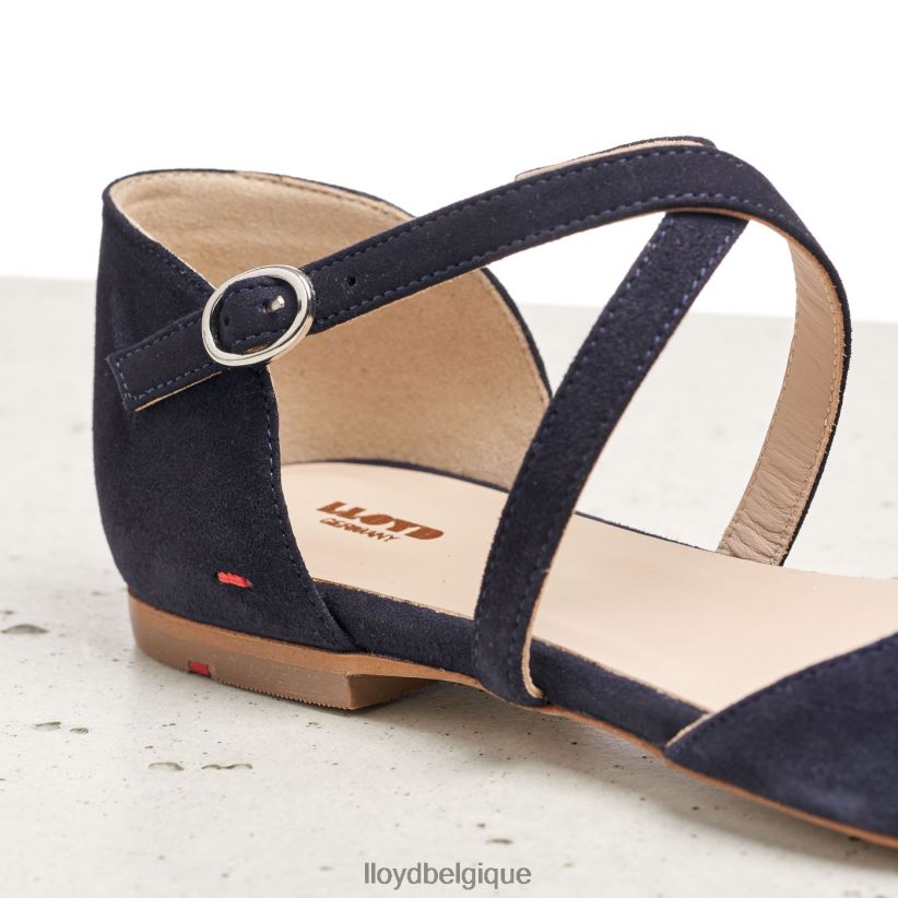 LLOYD sandale en daim femmes bleu 4Z6Z661161 chaussures