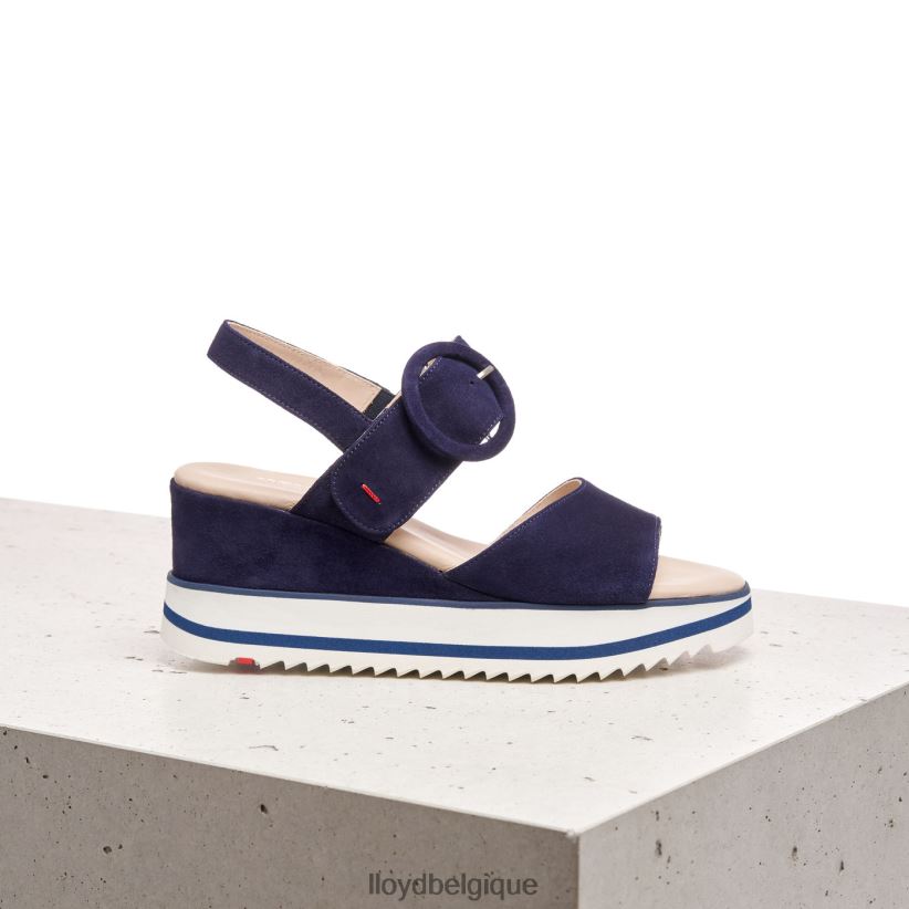 LLOYD sandale en daim femmes bleu 4Z6Z661215 chaussures