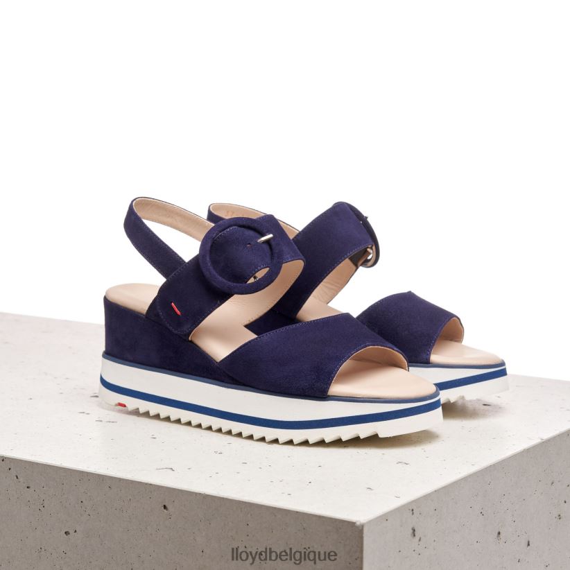 LLOYD sandale en daim femmes bleu 4Z6Z661215 chaussures
