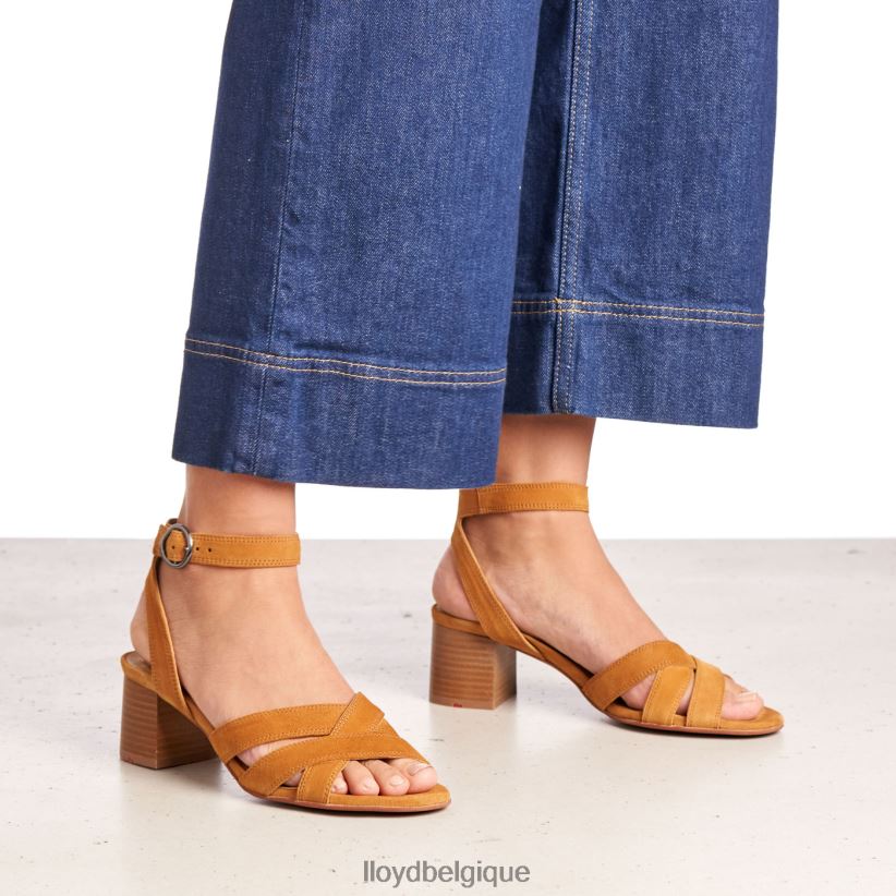 LLOYD sandale en daim femmes brun 4Z6Z661155 chaussures