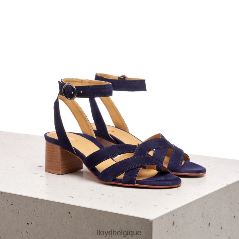 LLOYD sandale à surface en daim femmes bleu 4Z6Z661159 chaussures