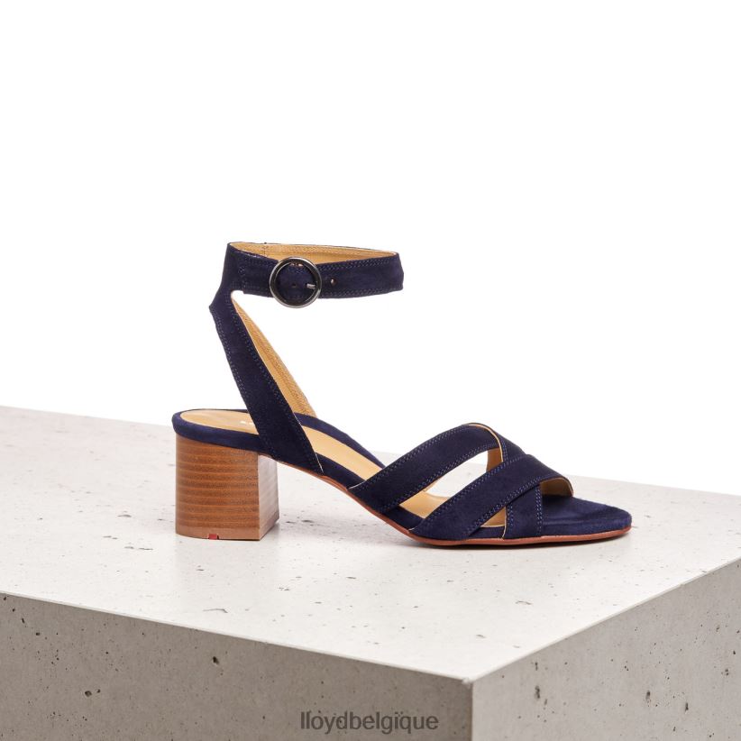 LLOYD sandale à surface en daim femmes bleu 4Z6Z661159 chaussures