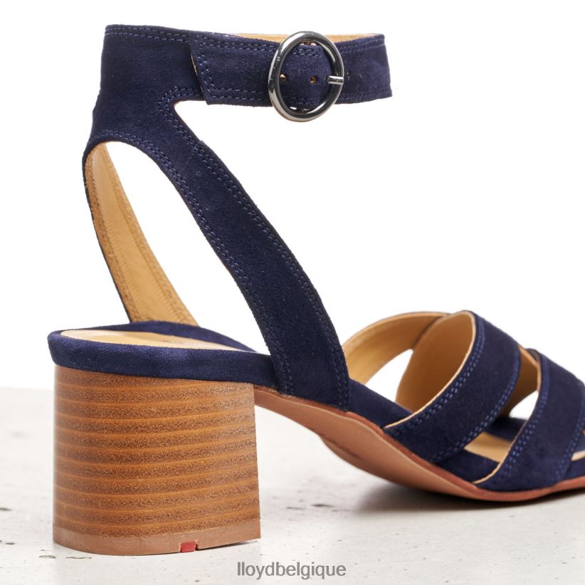 LLOYD sandale à surface en daim femmes bleu 4Z6Z661159 chaussures
