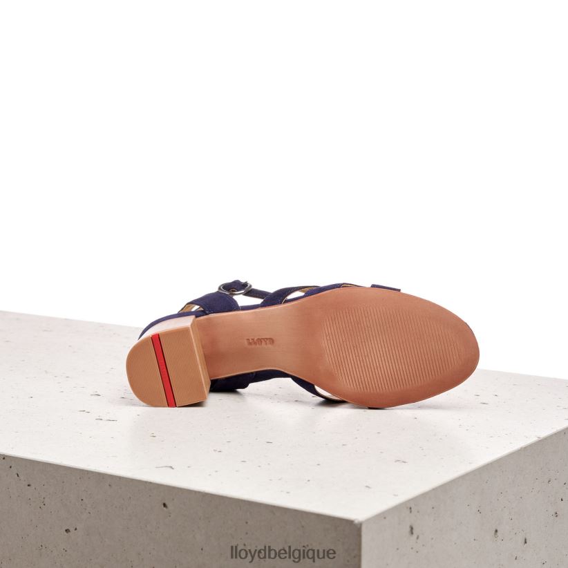 LLOYD sandale à surface en daim femmes bleu 4Z6Z661159 chaussures