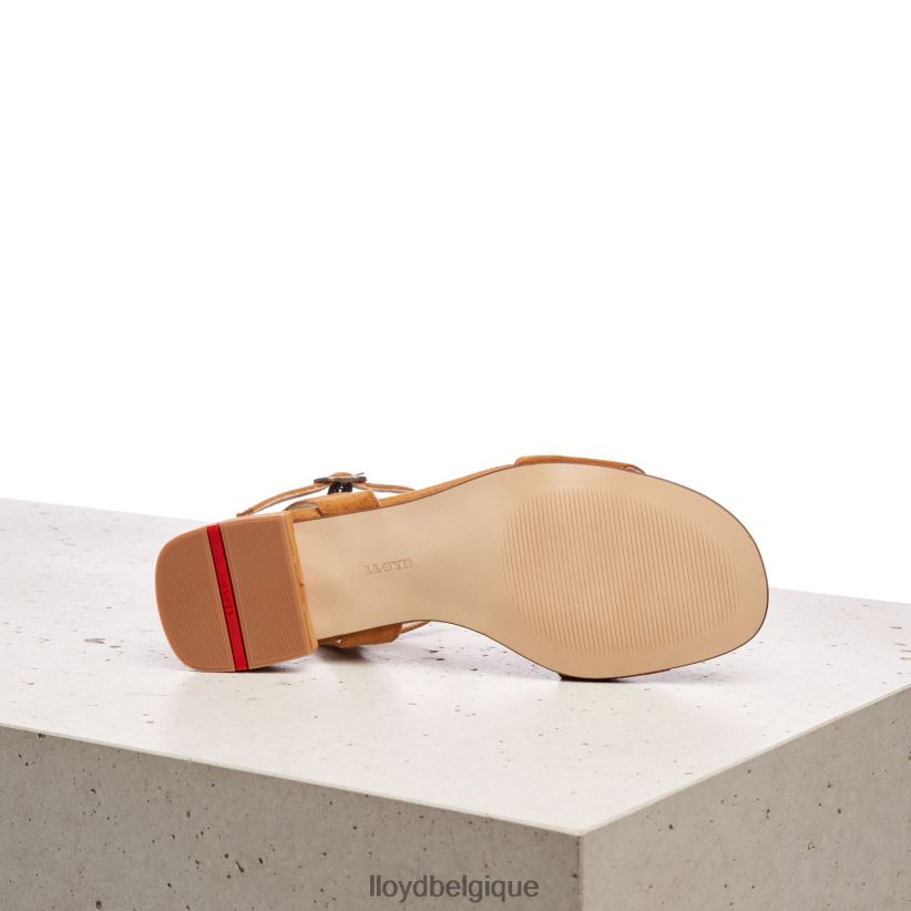 LLOYD sandale à surface en daim femmes brun 4Z6Z661158 chaussures