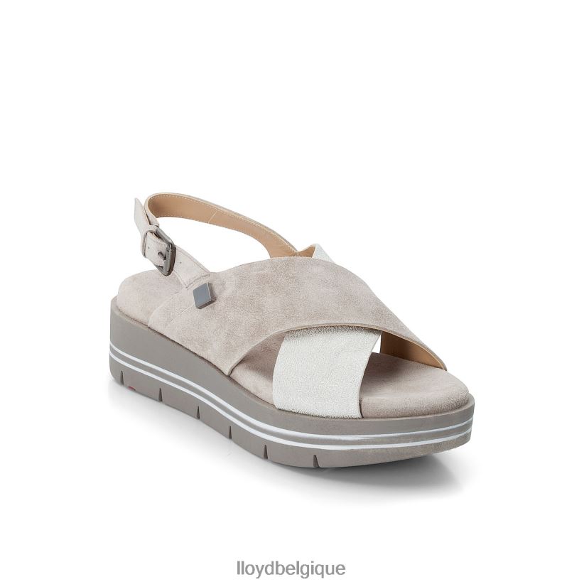 LLOYD sandale à surface en daim femmes gris 4Z6Z661252 chaussures
