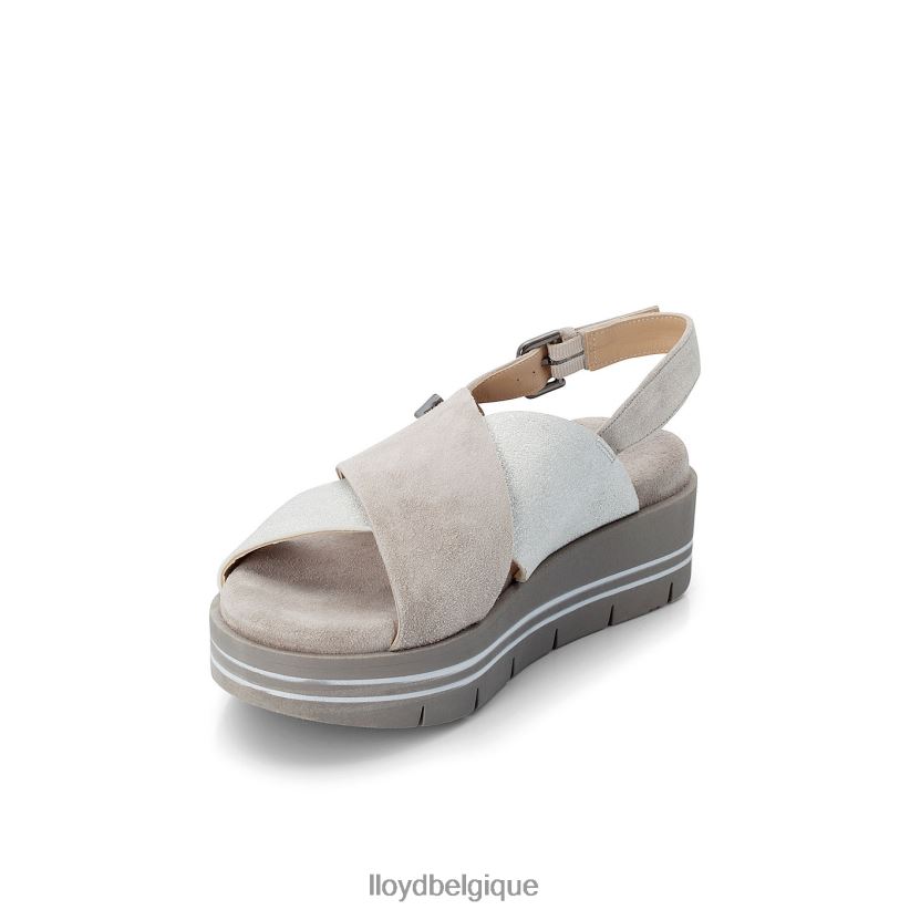 LLOYD sandale à surface en daim femmes gris 4Z6Z661252 chaussures