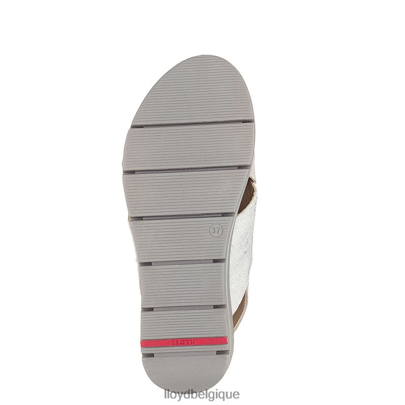 LLOYD sandale à surface en daim femmes gris 4Z6Z661252 chaussures