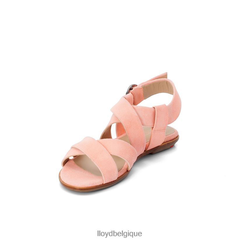LLOYD sandale à surface en daim femmes rose 4Z6Z661360 chaussures