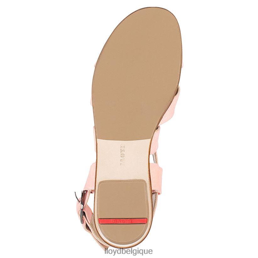 LLOYD sandale à surface en daim femmes rose 4Z6Z661360 chaussures