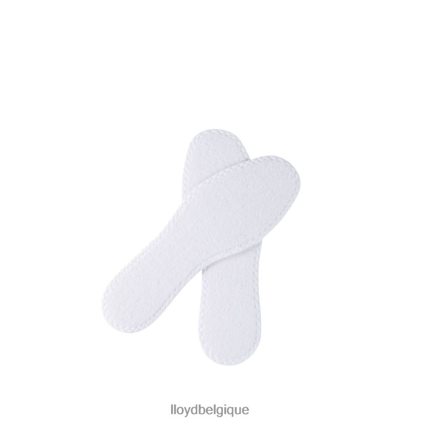 LLOYD semelles intérieures en coton pieds nus Hommes blanc 4Z6Z66744 soins et équipement