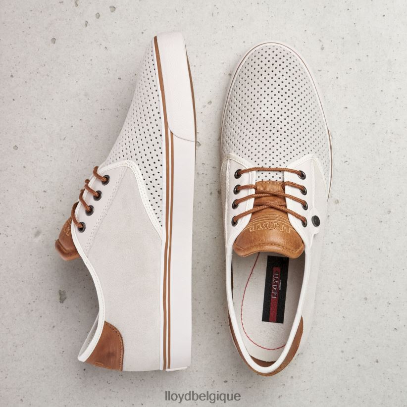 LLOYD Éliséo Hommes blanc 4Z6Z66406 chaussures