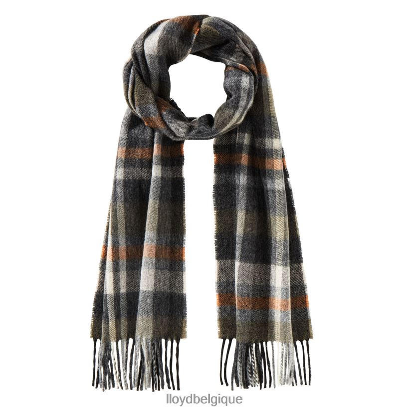 LLOYD écharpe en laine/cachemire Hommes gris 4Z6Z66693 accessoires