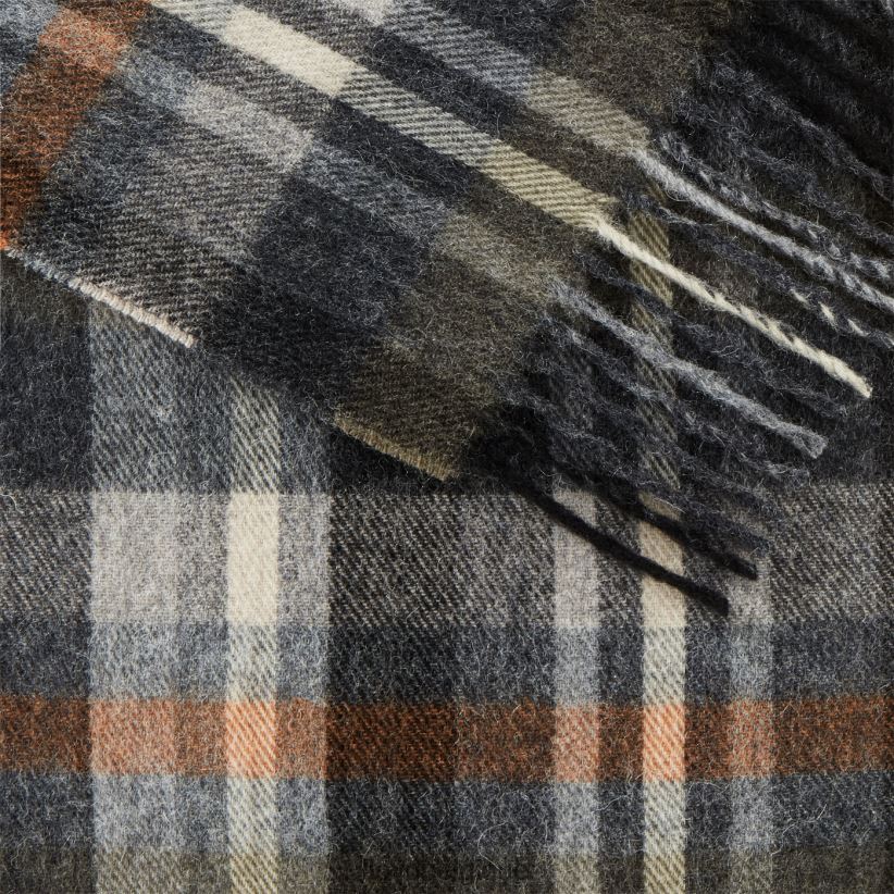 LLOYD écharpe en laine/cachemire Hommes gris 4Z6Z66693 accessoires