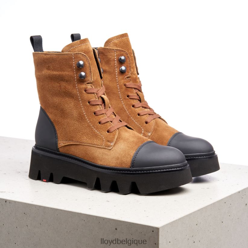 LLOYD bottines en cuir à semelle légère femmes brun 4Z6Z66948 chaussures