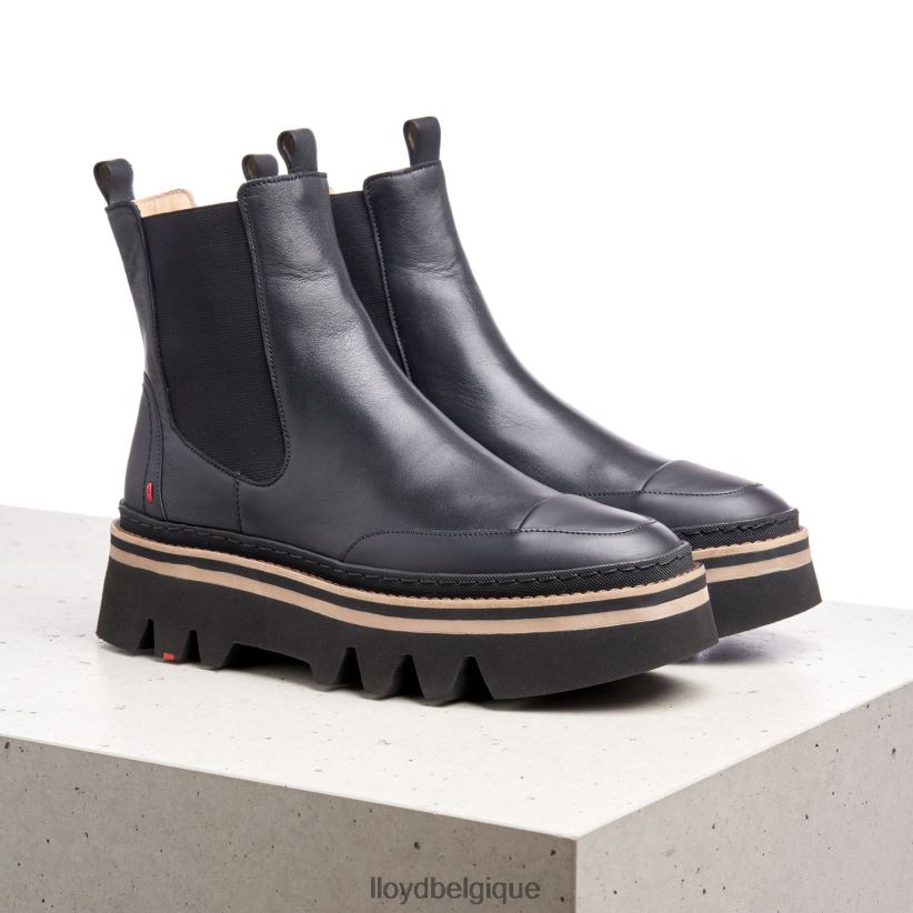 LLOYD bottines à enfiler à semelle légère femmes noir 4Z6Z66942 chaussures