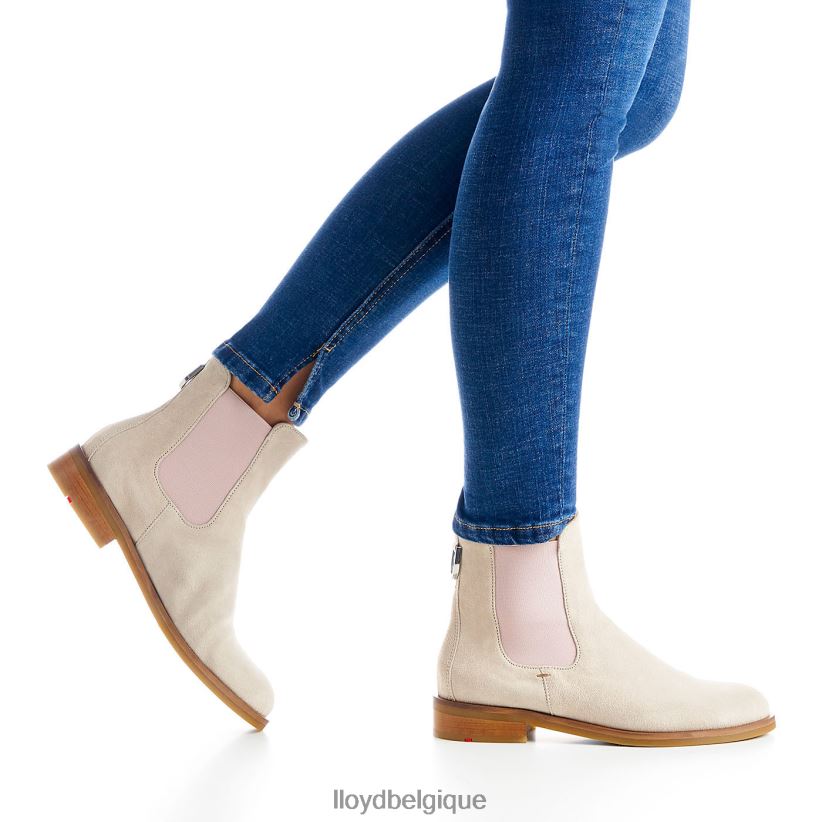 LLOYD facile à enfiler dans des bottines femmes blanc 4Z6Z66980 chaussures