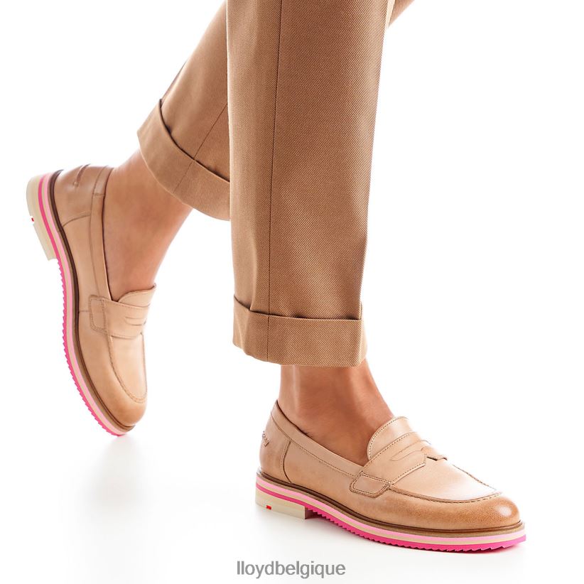 LLOYD enfiler des demi-chaussures femmes brun 4Z6Z661061 chaussures