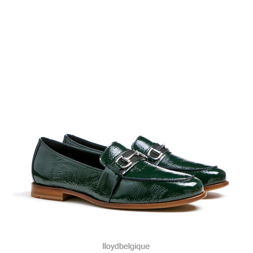 LLOYD pantoufle en cuir à enfiler femmes vert 4Z6Z661112 chaussures