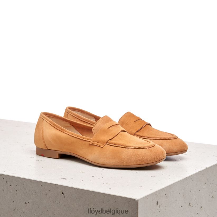 LLOYD pantoufle en daim femmes brun 4Z6Z661136 chaussures