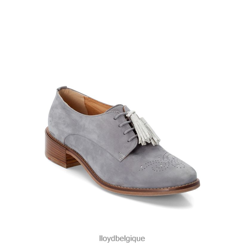 LLOYD demi-chaussures à lacets en daim femmes gris 4Z6Z661084 chaussures