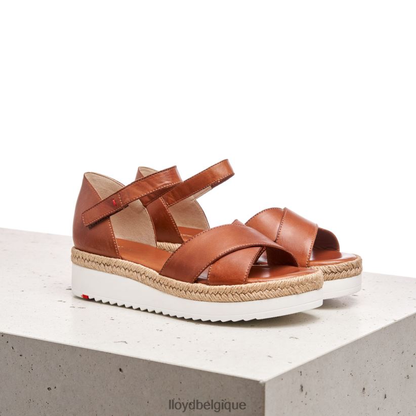 LLOYD sandale compensée femmes brun 4Z6Z661237 chaussures