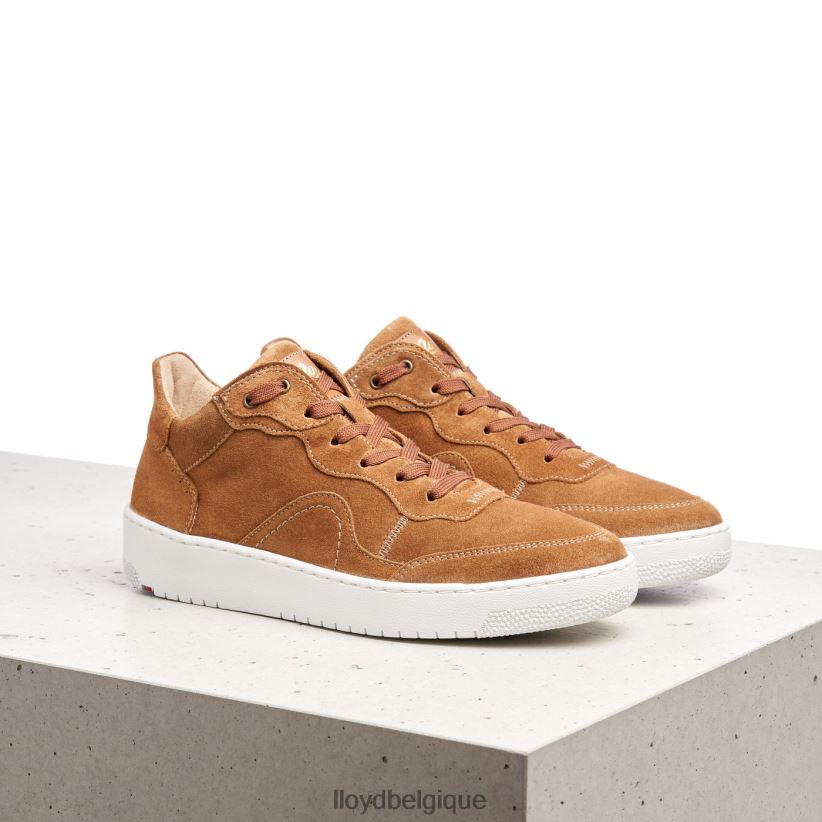LLOYD baskets basses en cuir femmes brun 4Z6Z66782 chaussures