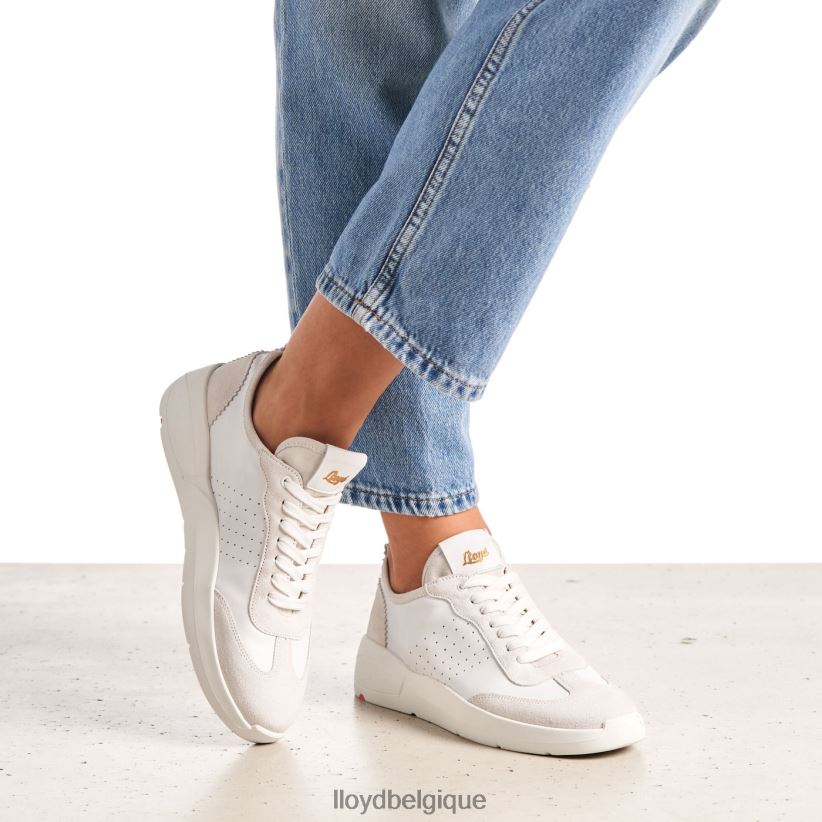 LLOYD baskets basses femmes blanc 4Z6Z66827 chaussures