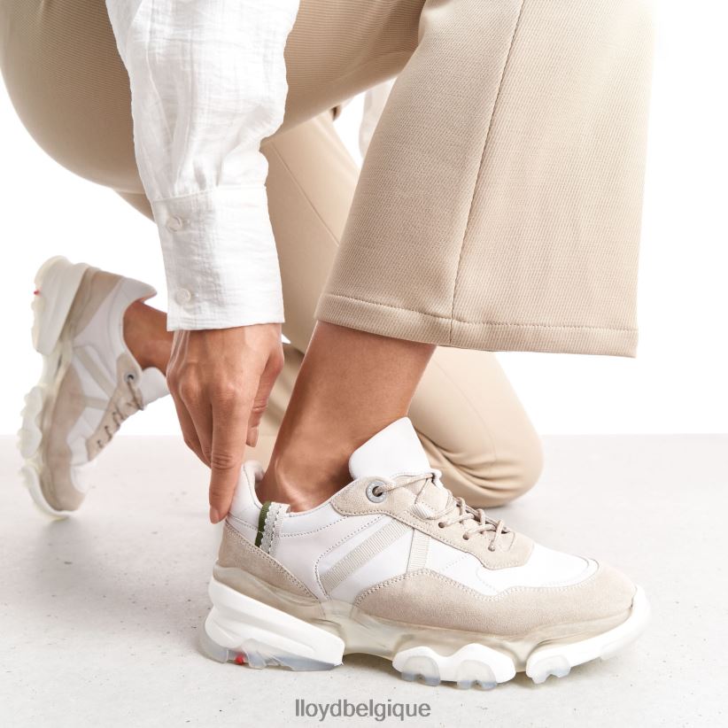 LLOYD baskets en daim femmes blanc 4Z6Z66816 chaussures