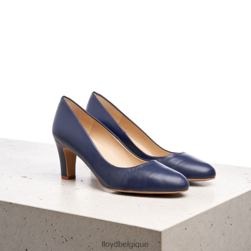 LLOYD escarpins en cuir brut femmes bleu 4Z6Z661052 chaussures